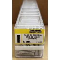 TACO GR TX 6MM 12 UDS NIVEL NV124189-14267