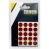 TAPON CUBRETORNILLO ADHESIVO CEREZO 20UDS NIVEL NV106121