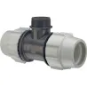 TE MIXTA ROSCA MACHO 20 MM X 1/2" `POLIETILENO PLASSON 078400020005