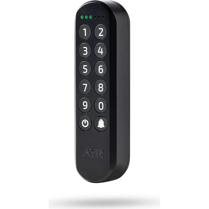 TECLADO SEGURIDAD BLUETOOTH 516 KEYPAD NEGRO AYR 697