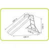 TOBOGAN INFANTIL H 1.05 CM 180X96 CM NATUUR NT114401