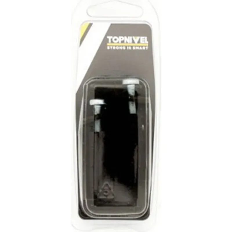 TOPE PERSIANA (2 UNID) 40MM MARRON NIVEL NV107720