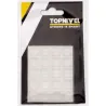 TOPE PROT.GOLPES 12,5X12,5X5,8MM ADH ANTIDESL TRA NIVEL 20 P NIVEL NV107653
