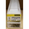 TORNILLO ROSCA MADERA BICROMATADO 2,5X10MM 50 UDS NIVEL NV124278-4688