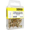 TORNILLO ROSCA MADERA BICROMATADO 4X30MM 16 UDS NIVEL NV124300-3179