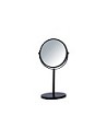 Compra Espejo baño aumento x3 con pie negro diámetro 17 cm WENKO 24101 al mejor precio