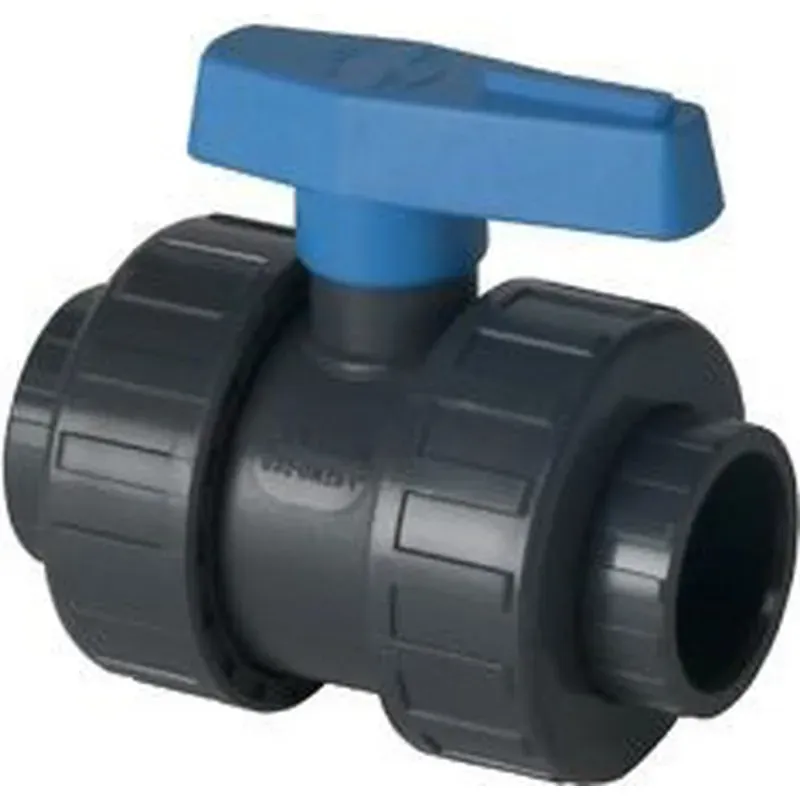 VÁLVULA BI STANDARD ENCOLAR 75 MM POLIETILENO PLASSON 11120075