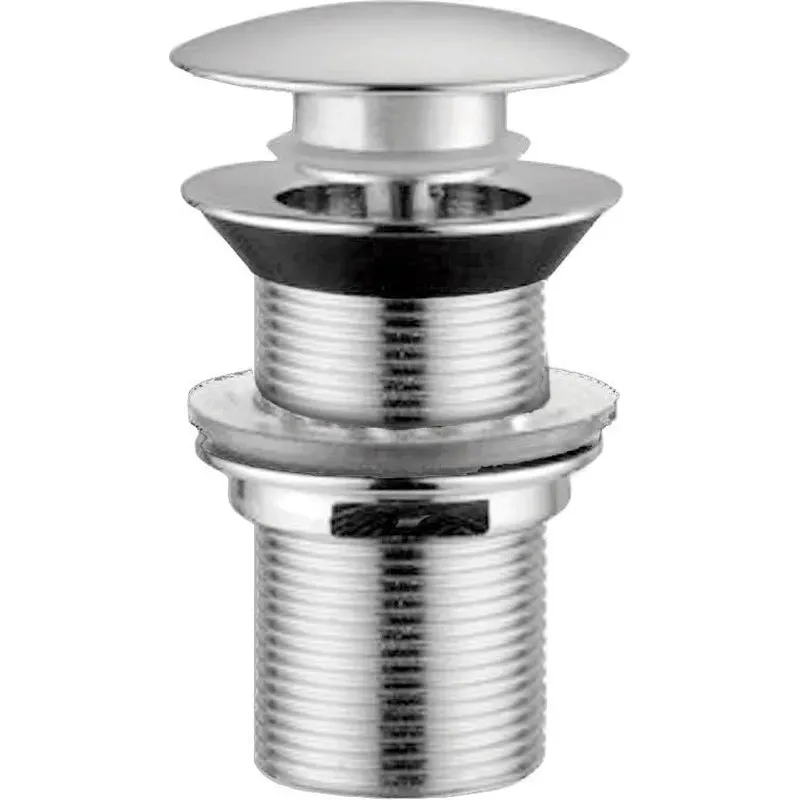 VALVULA LAVABO QUICK-CLAC UNIVERSAL SIN REBOSADERO 1 1/4" CROMADO CLEVER 97395