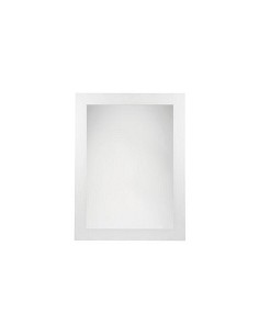 Compra Espejo baño blanco serigrfiado lux-20 b-900 75 x 55 cm H2O 62194 al mejor precio
