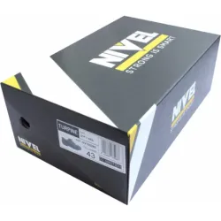 ZAPATO SEGURIDAD S1P PU/PL MET TURPINE PIEL GR NIVEL TALLA 43 NIVEL NV102385