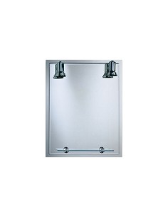Compra Espejo baño luminoso lux-11 b-808 75 x 60 cm H2O 62156 al mejor precio