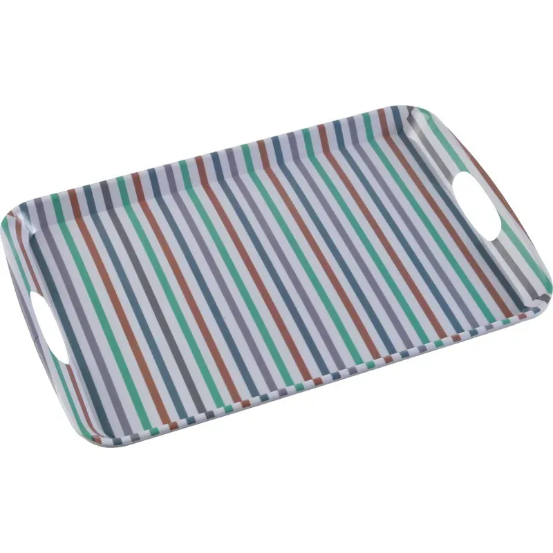 BANDEJA PEQUEÑA RAYAS 42X27,4X2,3CM VERSA 21740519