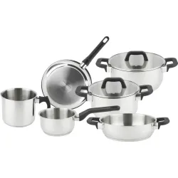 BATERIA ACERO INOX TAPA...