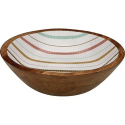 ENSALADERA MADERA DECORADA...