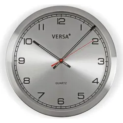 RELOJ COCINA ALUMINIO diametro 25 CM VERSA 20551091