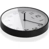 RELOJ PARED REDONDO 30CM NEGRO VERSA 22630022