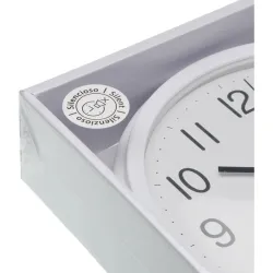 RELOJ PARED REDONDO 26CM BLANCO VERSA 22630030