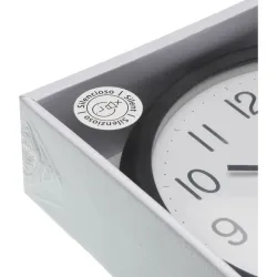 RELOJ PARED REDONDO 26CM NEGRO VERSA 22630031