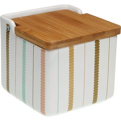 SALERO CERAMICA TAPA BAMBU...