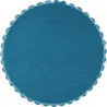 SALVAMANTEL REDONDO AZUL diametro 38CM VERSA 22400152