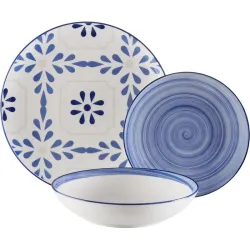 VAJILLA PORCELANA18 PIEZAS...