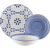 VAJILLA PORCELANA18 PIEZAS AZURITA VERSA 22590060