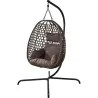 HAMACA COLGANTE RATAN PLEGABLE MARRON IMPORT FD4000810