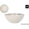 BOL STONEWARE DECORADO ALBUS 16 CM LA MEDITERRANEA AB26108