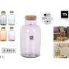 BOTELLA FRASCA BOCA ANCHA TAPA CORCHO 1L SURTIDA COLORS LA MEDITERRANEA BY03030478864