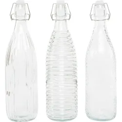 BOTELLA VIDRIO GRABADA...