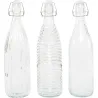BOTELLA VIDRIO GRABADA GASEOSA 1L TRANSPARENTE D'CASA 309501