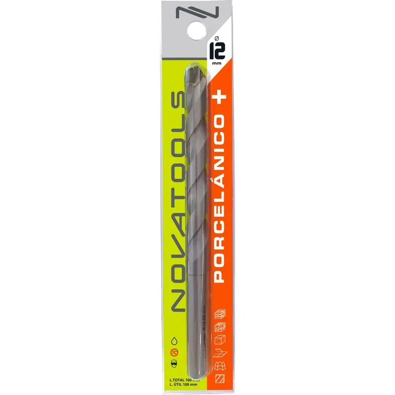 BROCA PORCELANICO 12MM NOVATOOLS,S.L. QTC01200