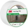 CINTA ADHESIVA VINILO 764 BLANCO 50MMX33MX 0,13MM 3M 7100260286
