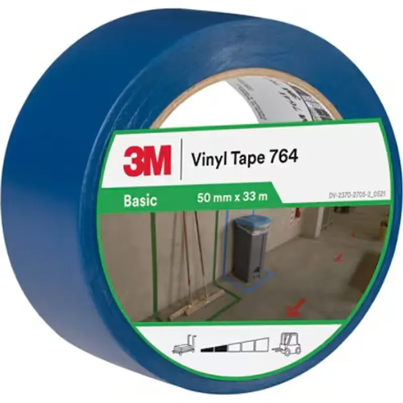 CINTA ADHESIVA VINILO 764 AZUL 50MMX33MX 0,13MM 3M 7100260288