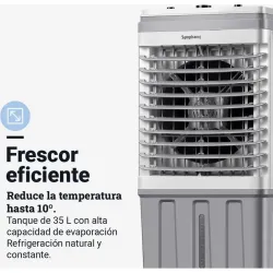 CLIMATIZADOR EVAPORATIVO MECANICO 80W 35L SYMPHONY 2071-ACOCC125