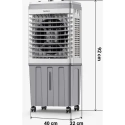 CLIMATIZADOR EVAPORATIVO MECANICO 80W 35L SYMPHONY 2071-ACOCC125