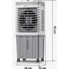 CLIMATIZADOR EVAPORATIVO MECANICO 80W 35L SYMPHONY 2071-ACOCC125