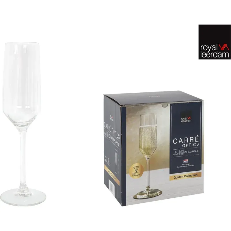 COPA CAVA PACK 6UDS CARRE OPTI 22,5CL LA MEDITERRANEA 761008SO