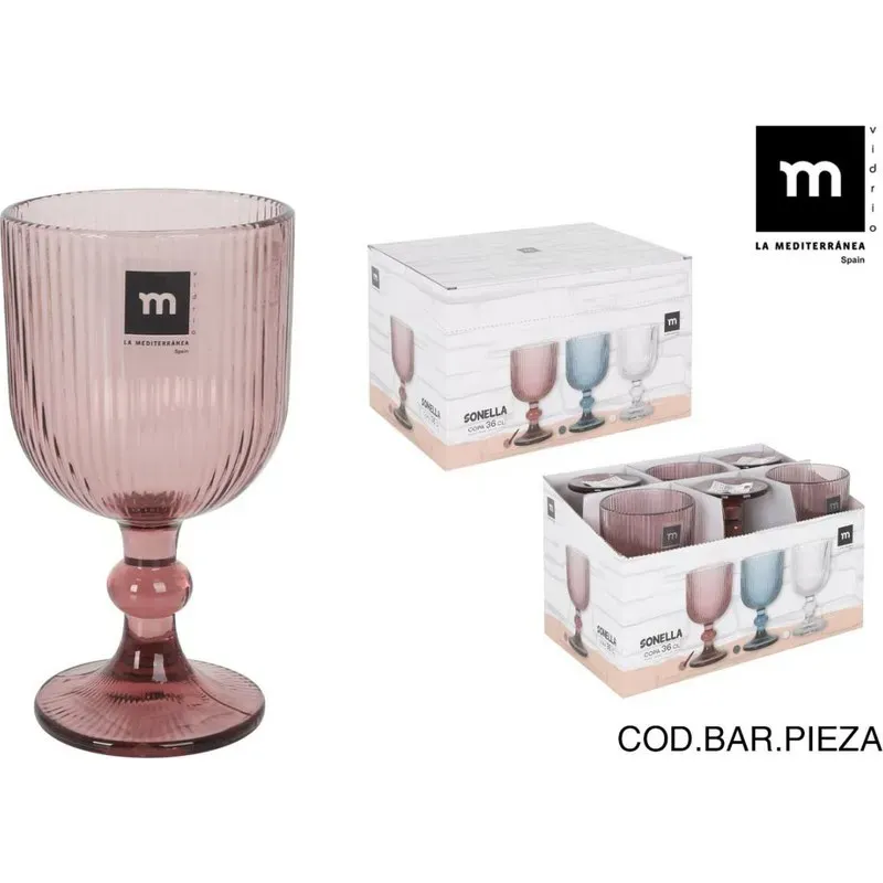 COPA RUSTICA SONELLA 36CL MORADO LA MEDITERRANEA 832STP21D