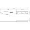 CUCHILLO COCINERO POLIWOOD CASTAÑO 18CM TRAMONTINA 21131197