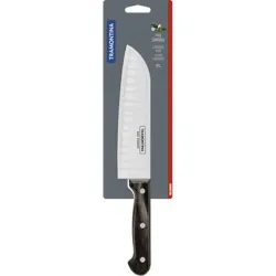 CUCHILLO SANTOKU POLYWOOD CASTAÑO 18CM TRAMONTINA 21179197