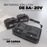 GRUPO SOLDAR SOLBAT 40V + PACK 2 BATERIAS SOLTER 10684