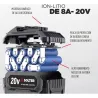 GRUPO SOLDAR SOLBAT 40V + PACK 2 BATERIAS SOLTER 10684