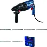 MARTILLO PERFORADOR GBH 240 PROFESIONAL CON SET 5 BROCAS BOSCH 0615990M99