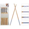 PALILLOS CHINOS BAMBU 8 PIEZAS 24 CM 170451160