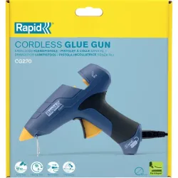 PISTOLA ENCOLAR INALÁMBRICA CG270 250W 240X60X290MM RAPID 5001707