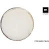 PLATO PRESENTACION STONEWARE DECORADO ALBUS 32,5CM LA MEDITERRANEA AB26106