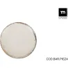 PLATO STONEWARE DECORADO ALBUS POSTRE 20 CM LA MEDITERRANEA AB26104