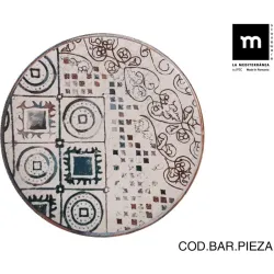 PLATO STONEWARE DECORADO...