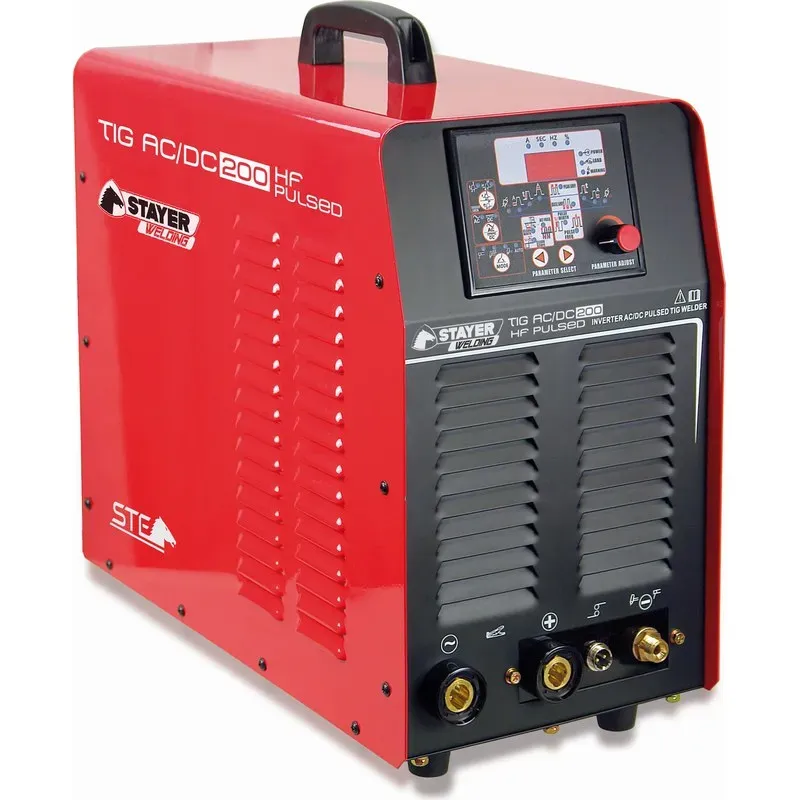 SOLDADOR INVERTER TIG AC/DC 200 B HF PULSED STAYER 1.2887